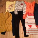 8 darabos modern márkás 122/128cm LÁNY ruhacsomag fotó