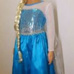 Frozen, Jégvarázs Elza ruha, jelmez azonnal készletről. ÚJ!! fotó