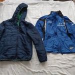 Gyermek 1 db átmeneti kabát + 1 db orkán kabát 158-164-es 11 - 12 évesre fotó