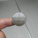 1848 2 krajcár bronz Kiváló állapotban UNC közeli fotó