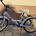 Gyermek, lány, gyerek bicikli, kerékpár, Csepel Hawaii 20" fehér színű, kitűnő állapotban. fotó