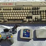 GLK-2004 sárga kazettás billentyűs piacos nintendo - működik fotó