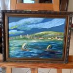 Schéner Mihály - Miska a Balatonon 2001-ben fotó