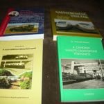 Vasúti könyvek 4x könyvcsomag fotó