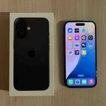 Apple iPhone 16 128 Black Független Újszerű Apple Garancia ! fotó