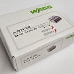 WAGO 2273-208 Vezeték összekötő (50db, bonatlan doboz) fotó