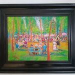 Rippl Rónai József: Majális a Városligetben fotó