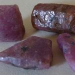 ÁSVÁNY (DRÁGAKŐ) Rubin > 1 db választható teljesen naturális gyűjteményes darab EXTRA látványos fotó