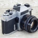 Chinon CX - retro fényképezőgép / Chinon 55mm 1: 1.7 objektív - M42 csatlakozással fotó