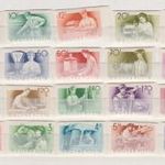 Magyarország - 1955 Munka ** vágott sor luxus minőségben Kat.ár 70.000.-Ft fotó