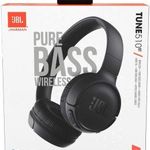 JBL Tune 510BT bluetooth-os fejhallgató, fekete fotó