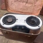 Camping turista palack főzőfej kétégős kempingfőző fotó