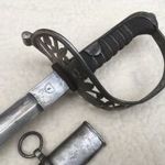 Egyedi M1869 Osztrák-Magyar Monarchiás lovastiszti kard, Pacholek pengés huszár szablya fotó