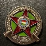 Határőr tiszthelyettes képző iskola jelvény ritka darab nagyon szép állapotban! fotó