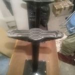 Dublino öntöttvas asztalláb, asztal bázis, dupla asztalhoz fotó