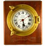 HAJÓS - TENGERÉSZ STÍLUSBAN RÉZ FALIÓRA X fotó