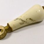 WEINBERGER LÁSZLÓ DEBRECZEN ... RITKA TÖRTÉNELMI ÉRDEKESSÉG : WC LEHÚZÓ FOGANTYÚ fotó