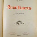 1886-1887 FRANCIA KORABELI GAZDAGON ILLUSZTRÁLT KÖTET fotó
