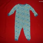 Állatos talpnélküli kisfiú rugdalózó 9 -12 hó (285 ) fotó