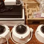 Dahua NVR és 3db IP camera, biztonsági kamera rendszer fotó