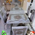 ÚJ 3D Étkező Garnitúra , nyiló asztallal, 6 db székkel, több színben fotó