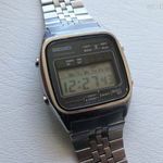 Szép elegáns ritka acél LCD SEIKO Chrongraph Quartz a 70-es évekből! 1979! fotó