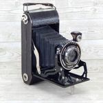 AGC Vario Gewironar Anastigmat - retro középformátumú harmónikás fényképezőgép fotó