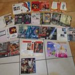 VHS KAZETTA BORÍTÓK 14 DB+ 1 WARNER HOME AJÁNLÓ fotó