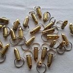 Töltény kulcstartó ! 9 mm (9x19 Luger) 1000 ft / db ! fotó