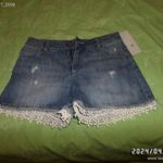 F&F Lányka Farmer Rövidnadrág 164-es Új, címkés fotó