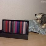 VERA PELLE vidám színösszeállítású valódi bőr, elegáns pénztárca fotó