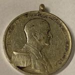 Horthy / Magyar Vitézségi érem - Füllel, de szalag nélkül - Ezüst fokozat - Berán Lajos fotó