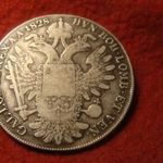 Ferenc nagyméretű ezüst tallér 1828 28 gramm 0.833 40 mm, ritka ! fotó