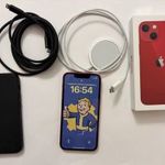 Használt iPhone 13 Mini piros 128 Gb 100%-os akku fotó