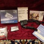 Sony Cyber-Shot DSC-T5 Rossz akkumulátor Dobozában, minden tartozékával 1 FT NMÁ fotó