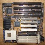 BEK-Tronic P405 ISA-PCI 486 Alaplap fotó