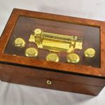 DEKORATÍV VINTAGE ZENEGÉP X fotó