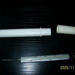 Régi szovjet higanyos lázmérő-Műanyag tokkal fotó