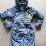 Eladó vastag, téli Mickey egeres baba overál – 68/74-es méret fotó