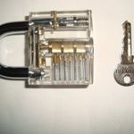 Lock Pick gyakorló Lakat - 3 darab lakat egybe - ezen tudjuk gyakorolni a zárak kinyitását... fotó