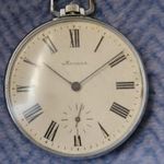 MOLNIJA 18 köves antik férfi zsebóra HIBÁS fotó