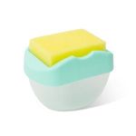 Pumpás mosogatószer adagoló + szivacs fotó