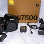 Nikon D7500 DSLR fényképezőgép váz ÚJ ZÁRRAL! fotó
