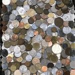 3, 8 Kg VEGYES KÜLFÖLDI ÉRME GYŰJTEMÉNY. 1 FORINTRÓL fotó