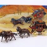 Matchbox Collectibles Special Edition - Wells Fargo pénzszállító western lovaskocsi fotó