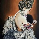 Wágner F.: vintage lány portré fotó