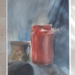 Csendélet c. olajfestmény tanulmány fotó