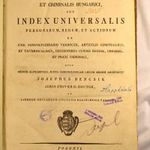 1821 POZSONYI KIADÁS : BENCSIK JÓZSEF : A MAGYAR KÖZ , MAGÁN ÉS BÜNTETŐ JOG ! fotó