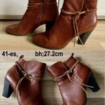 41-es, ELEGÁNS, valódi bőr, magas sarkú ECCO bokacsizma fotó