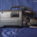 Régi retro Philips VHS videokamera kamera fotó
